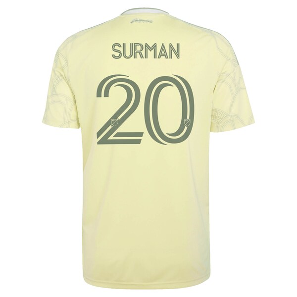 Soccer Intl Finn Surman Portland Timbers 2026 Civic Stadium Kit Replica Jersey Yellow
