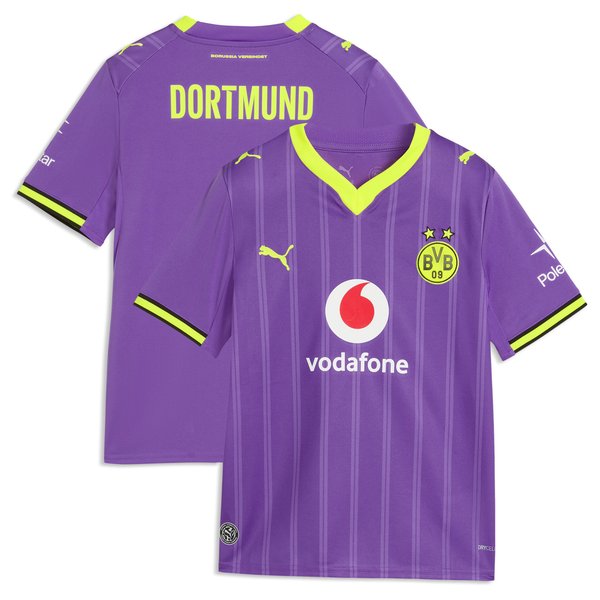Borussia Dortmund Soccer Intl Youth 2026/27 Third Replica Jersey - Purple