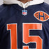 Rome Odunze Chicago Bears Soccer Intl 2026 Rivalries Collection Game Jersey - Navy