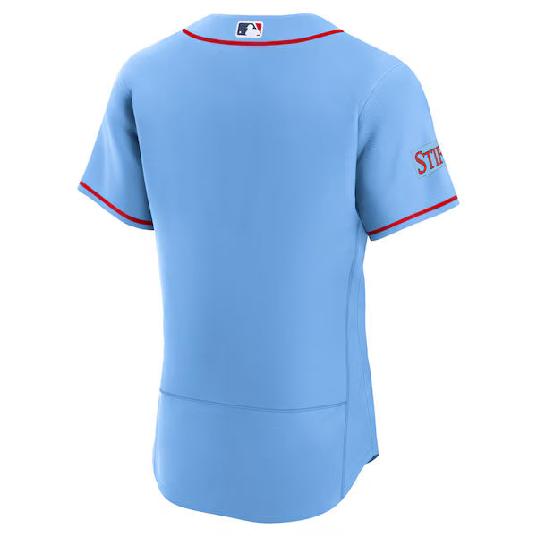 St. Louis Cardinals Soccer Intl Alternate Sponsor Patch Authentic Jersey - Light Blue