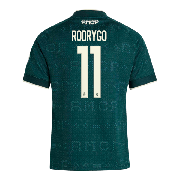 Rodrygo Real Madrid Soccer Intl Youth 2026/27 Away Replica Jersey - Green