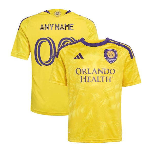 Soccer Intl Orlando City SC Youth 2026 Sunken Treasure Kit Replica Custom Jersey Gold