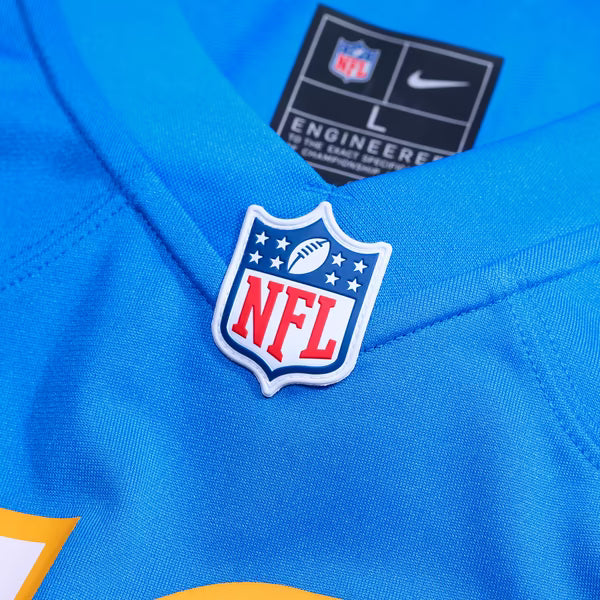 Patrick Herbert Los Angeles Chargers Soccer Intl Team Game Jersey - Powder Blue