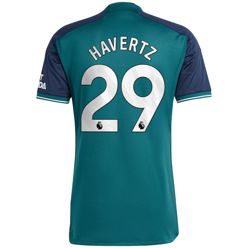 Kai Havertz Arsenal  2023/24 Third Player Jersey - Green