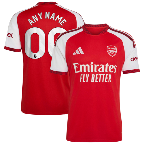 Soccer Intl Arsenal 2026/27 Home Replica Custom Jersey Red