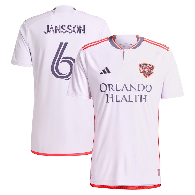 Robin Jansson Orlando City SC  2024 Legacy Kit  Player Jersey – Purple