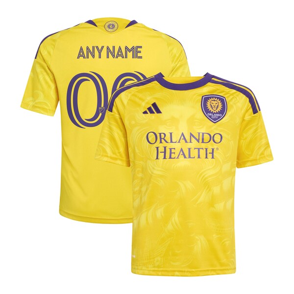 Soccer Intl Orlando City SC Youth 2026 Sunken Treasure Kit Replica Custom Jersey Gold