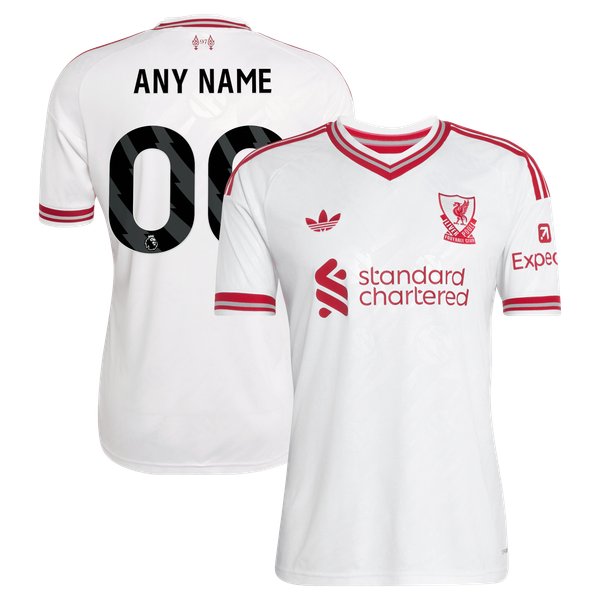Liverpool Soccer Intl 2026/27 Away Replica Custom Jersey - White