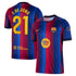 Soccer Intl Frenkie De Jong Barcelona 2026/27 Home Stadium Replica Jersey Red