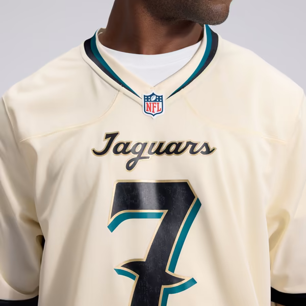 Brian Thomas Jr. Jacksonville Jaguars Soccer Intl 2026 Rivalries Collection Game Jersey - Natural