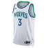 Jaden McDaniels Minnesota Timberwolves Soccer Intl Unisex Swingman Jersey - Association Edition - White