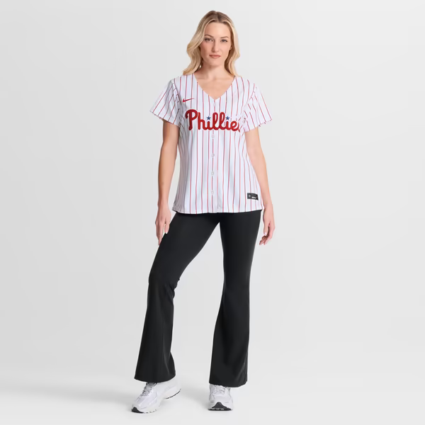 J.T. Realmuto Philadelphia Phillies Soccer Intl Women's Home Replica Jersey - White