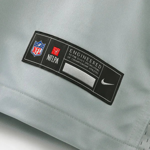 Aidan Hutchinson Detroit Lions Soccer Intl 2026 Rivalries Collection Game Jersey - Silver