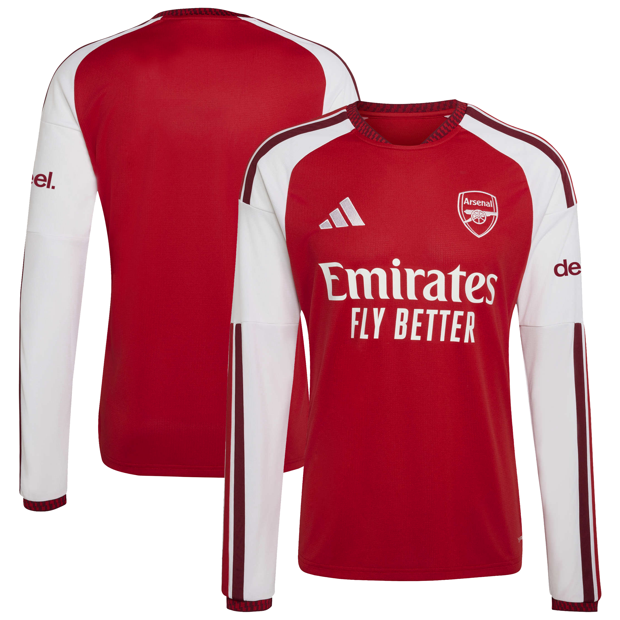 Arsenal Soccer Intl 2026/27 Third Replica Long Sleeve Jersey - Yellow