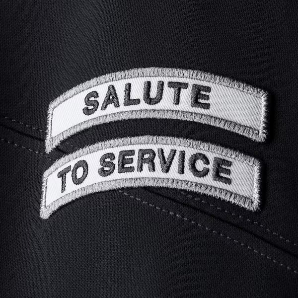 Drake Maye New England Patriots Nike 2026 Salute to Service Stitched Limited Jersey - Black