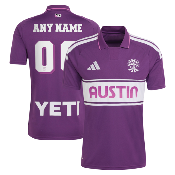 Austin FC Soccer Intl 2026 Archive Replica Custom Jersey - Purple