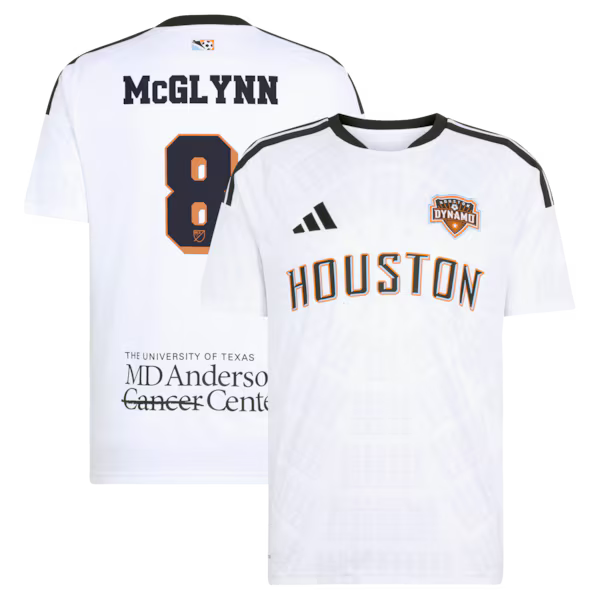 Jack McGlynn Houston Dynamo FC Soccer Intl 2026 Archive Replica Jersey - White