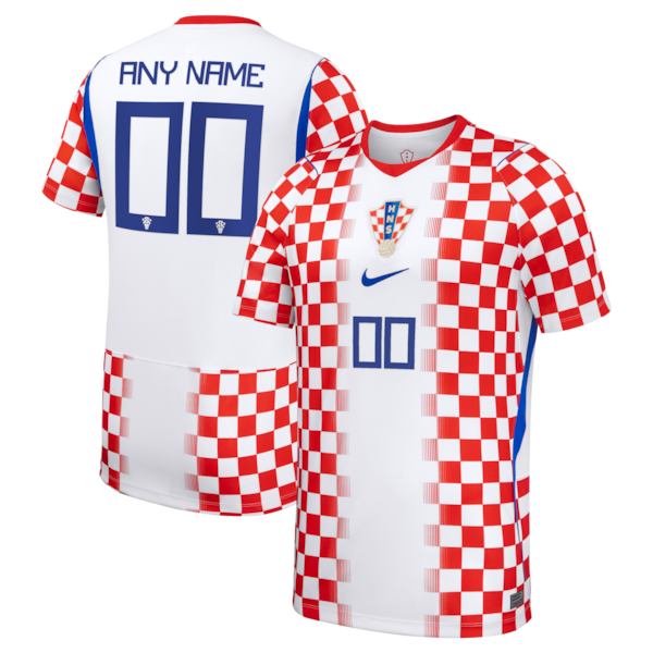 Soccer Intl Croatia National Team 2026 Home Stadium Replica Custom Jersey White