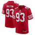 Gracen Halton San Francisco 49ers Soccer Intl Team Game Jersey - Scarlet