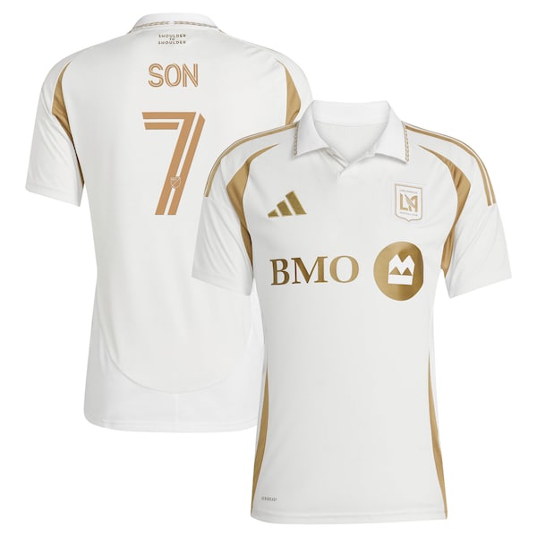 Son Heung-Min LAFC Soccer Intl 2025 Secondary Replica Player Jersey - White