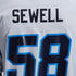 Penei Sewell Detroit Lions Soccer Intl 2026 Rivalries Collection Game Jersey - Silver