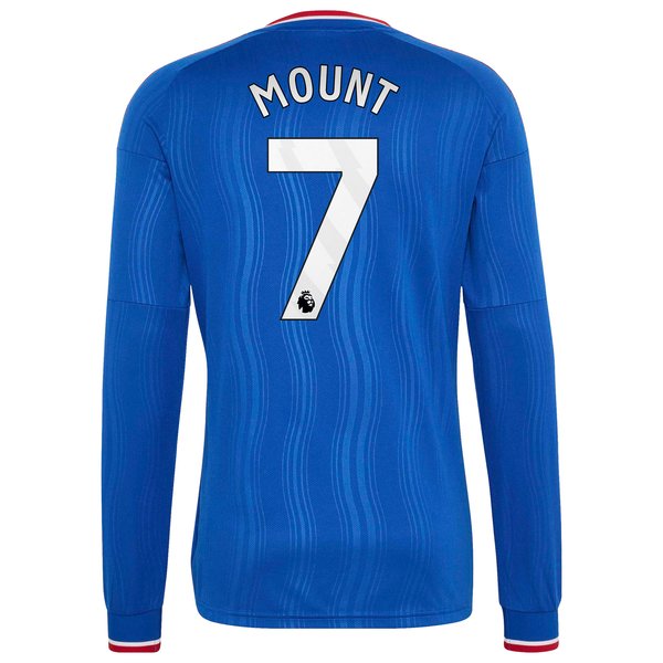 Mason Mount Manchester United Soccer Intl 2026/27 Away Replica Long Sleeve Jersey - Royal