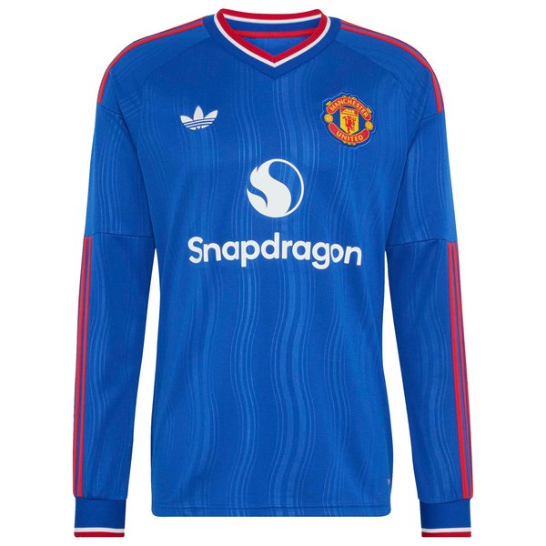 Mason Mount Manchester United Soccer Intl 2026/27 Away Replica Long Sleeve Jersey - Royal