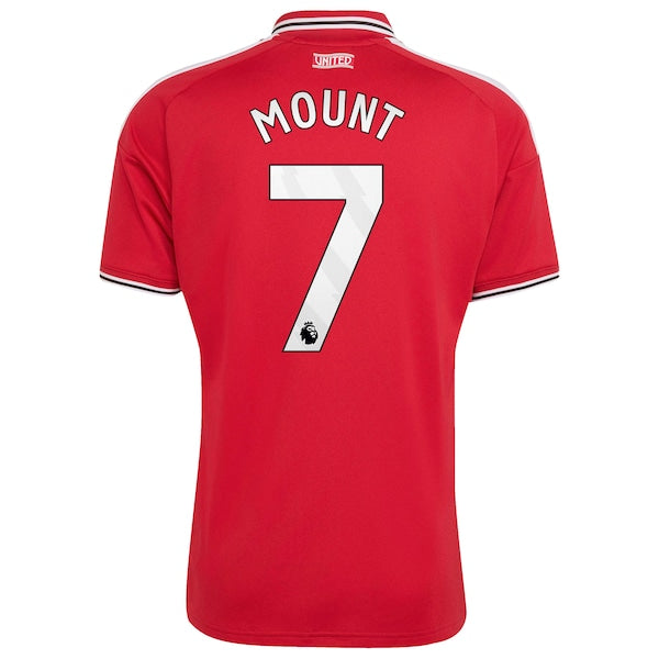 Soccer Intl Mason Mount Manchester United 2026/27 Home Replica Jersey Red