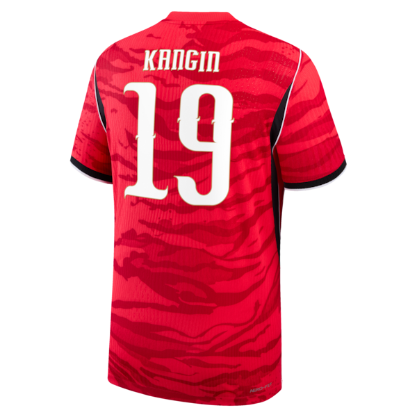 Soccer Intl Lee Kang In South Korea National Team 2026 Home Match Authentic Jersey Red