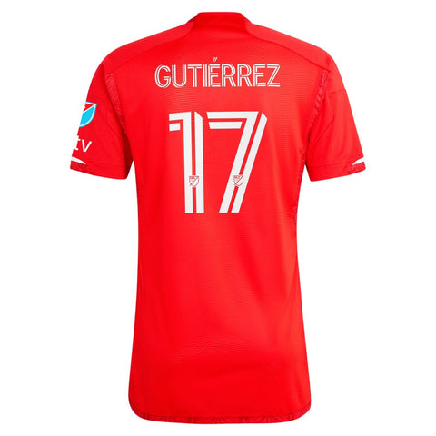 Brian Gutiérrez Chicago Fire 2024 Return To Red  Player Shirt – Red