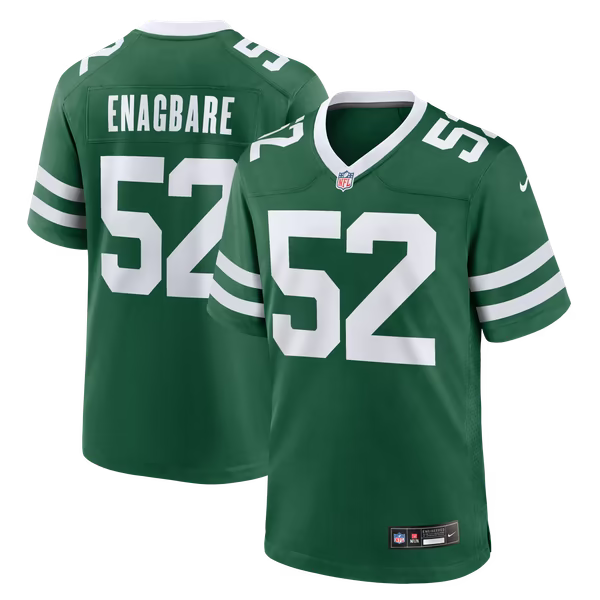 Kingsley Enagbare New York Jets Soccer Intl Team Game Jersey - Legacy Green