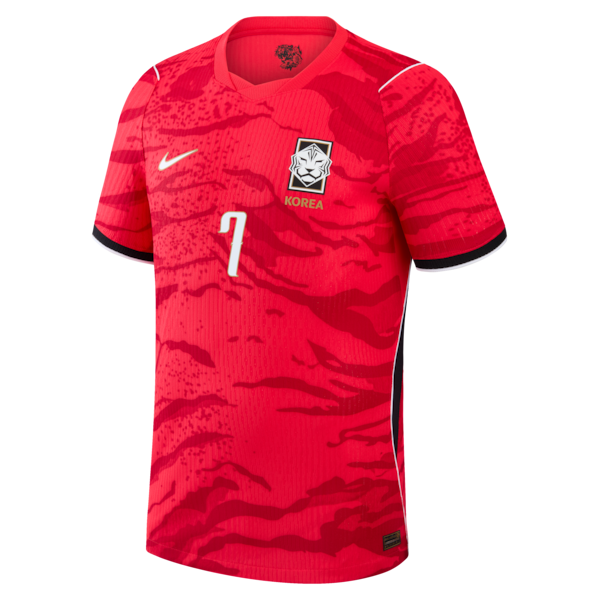 Soccer Intl Son Heung-Min South Korea National Team 2026 Home Match Authentic Jersey Red