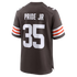 Toriano Pride Jr. Cleveland Browns Soccer Intl Team Game Jersey - Brown