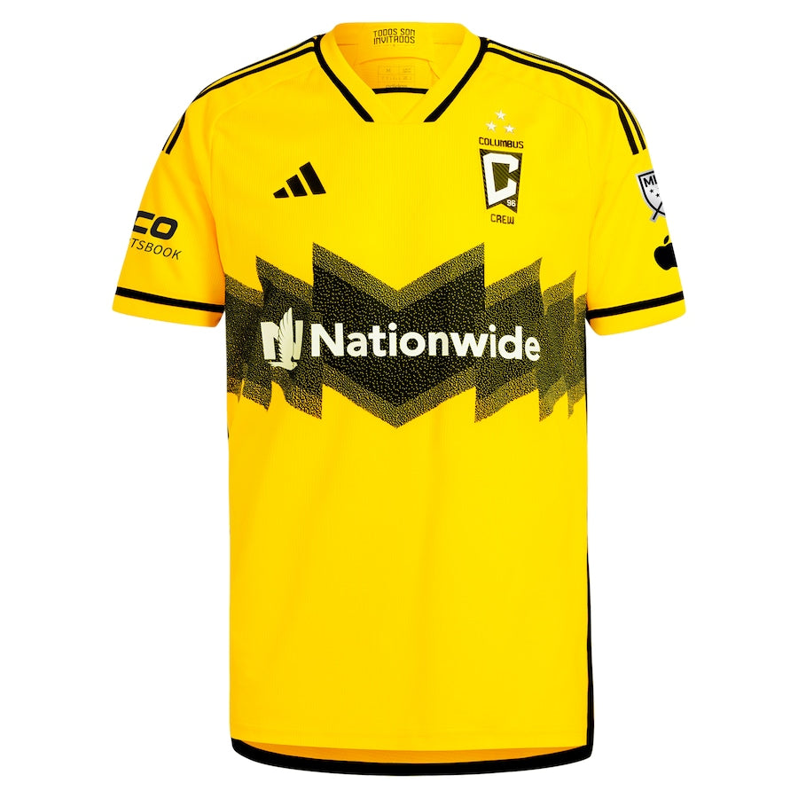 Aidan Morris Columbus Crew 2024 The Home Kit  Player Shirt - Yellow