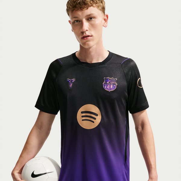 Barcelona Soccer Intl 2026/27 Away Stadium Replica Jersey - Purple