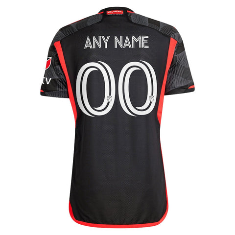 D.C. United 2024 The Icon Kit  Custom Shirt – Black