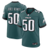 Keyshawn James-Newby Philadelphia Eagles Soccer Intl Team Game Jersey - Midnight Green