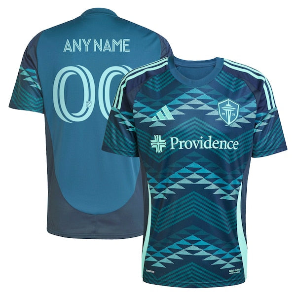 Soccer Intl Seattle Sounders FC 2025 The Salish Sea Kit Replica Custom Jersey Blue