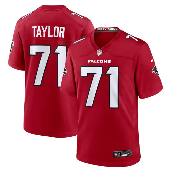 Jawaan Taylor Atlanta Falcons Soccer Intl Team Game Jersey - Red