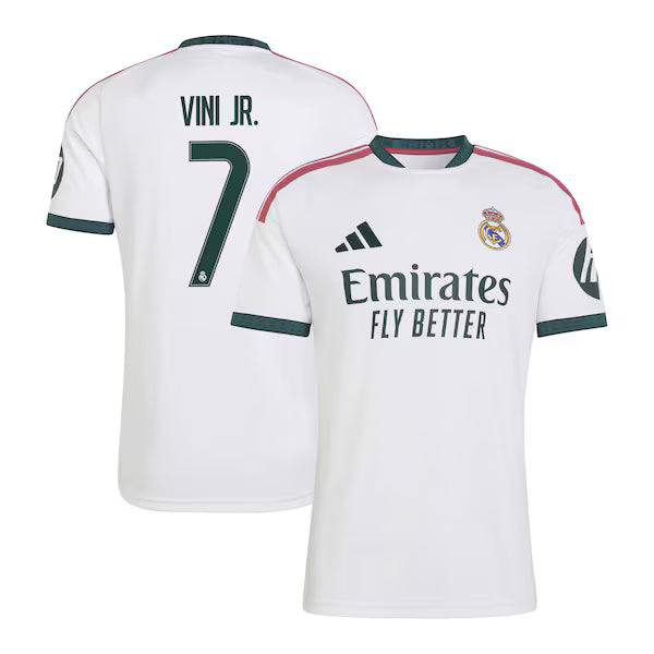 Vini Jr. Real Madrid Soccer Intl 2026/27 Home Replica Jersey - White