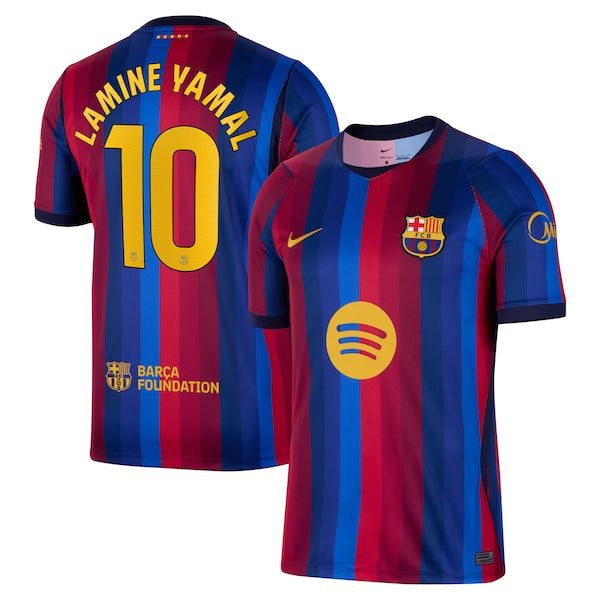 Soccer Intl Lamine Yamal Barcelona 2026/27 Home Stadium Replica Jersey Red