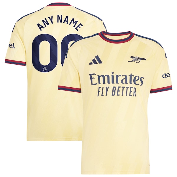 Arsenal Soccer Intl 2026/27 Third Replica Custom Jersey - Yellow