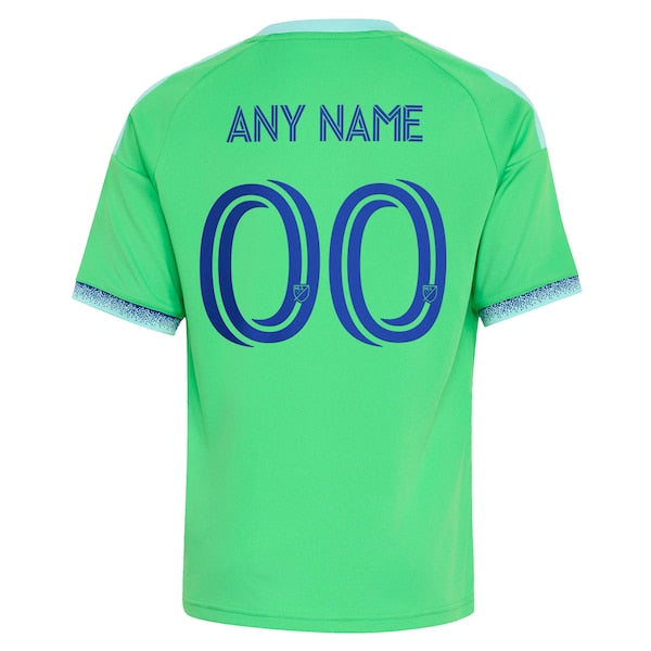 Soccer Intl Seattle Sounders FC Youth 2026 The Evergreen State Kit Replica Custom Jersey Rave Green