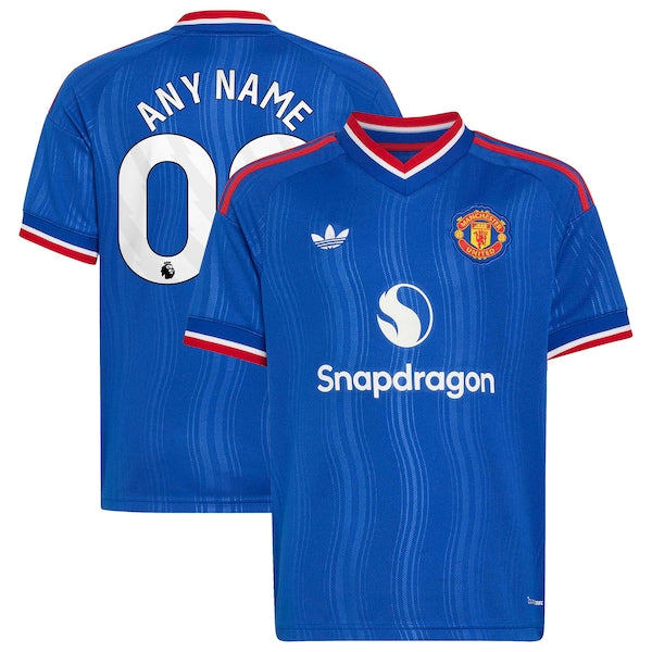 Manchester United Soccer Intl Youth 2026/27 Away Replica Custom Jersey - Royal