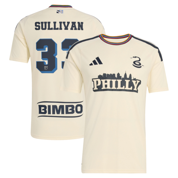Quinn Sullivan Philadelphia Union Soccer Intl 2026 Archive Replica Jersey - Tan