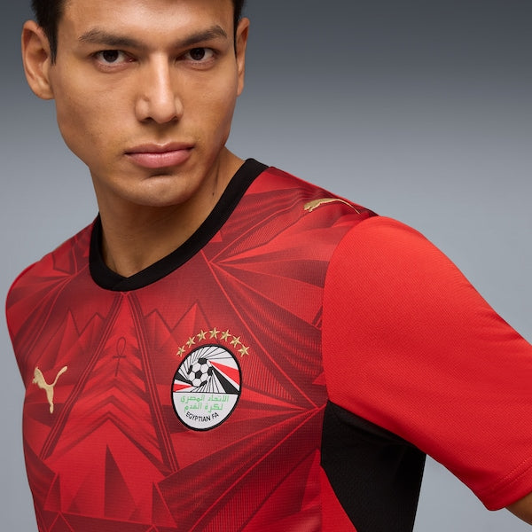 Soccer Intl Egypt National Team 2026 Home Replica Jersey Red