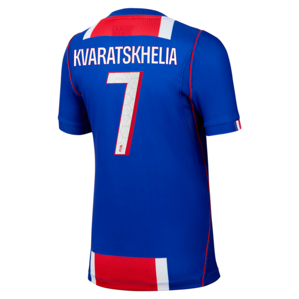 Soccer Intl Khvicha Kvaratskhelia Paris Saint-Germain 2026/27 Home Stadium Replica Jersey Blue