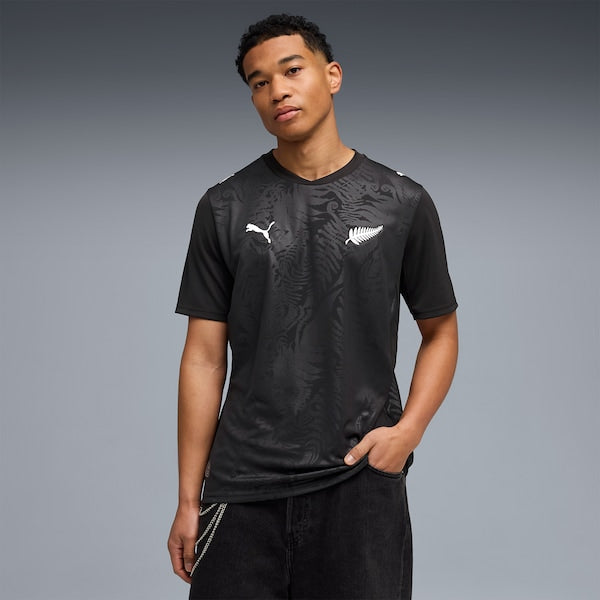 Soccer Intl New Zealand National Team 2026 Home Replica Jersey Black