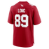 Hunter Long Arizona Cardinals Soccer Intl Team Game Jersey - Cardinal