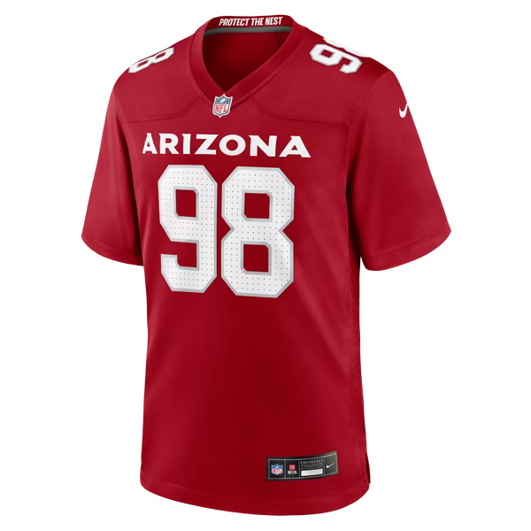 Jared Harrison-Hunte Arizona Cardinals Soccer Intl Team Game Jersey - Cardinal